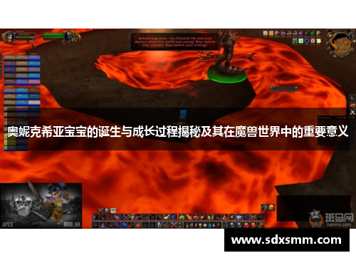 奥妮克希亚宝宝的诞生与成长过程揭秘及其在魔兽世界中的重要意义